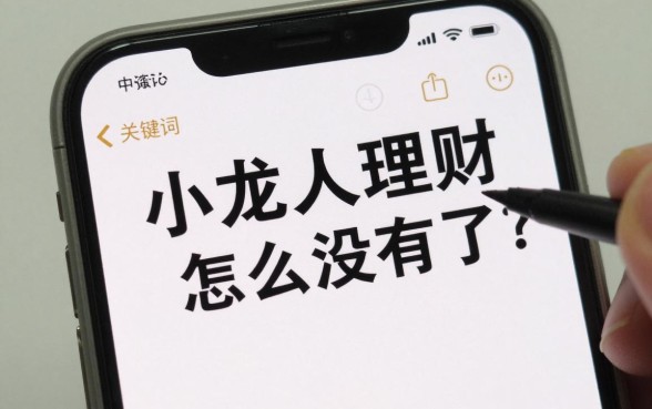 小龙人理财怎么没有了?平台下架原因及资金去向解析