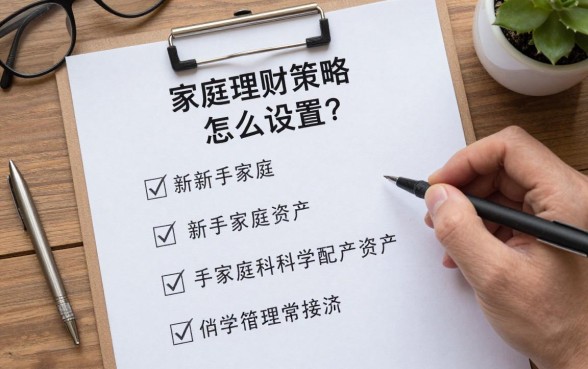 家庭理财策略怎么设置?新手家庭如何科学配置资产