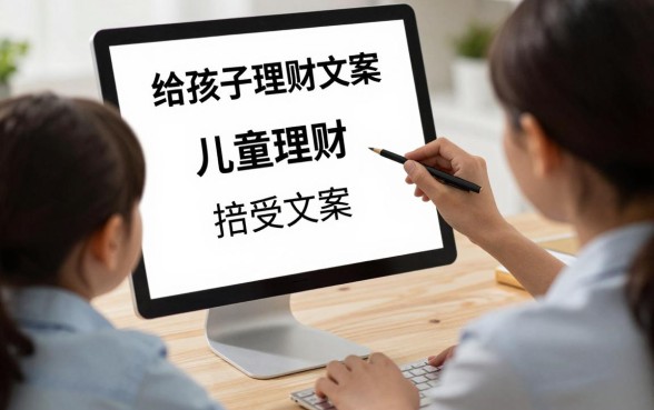 给孩子理财文案怎么写?教你写出高转化率的儿童理财文案