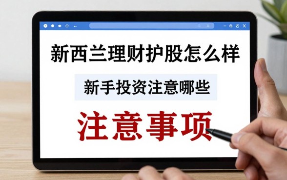 新西兰理财炒股怎么样，新手投资有哪些注意事项？