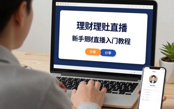 理财网上直播怎么操作？新手理财直播入门教程
