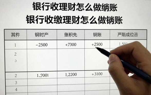 银行收缴理财怎么做账,银行理财产品收缴账务处理流程