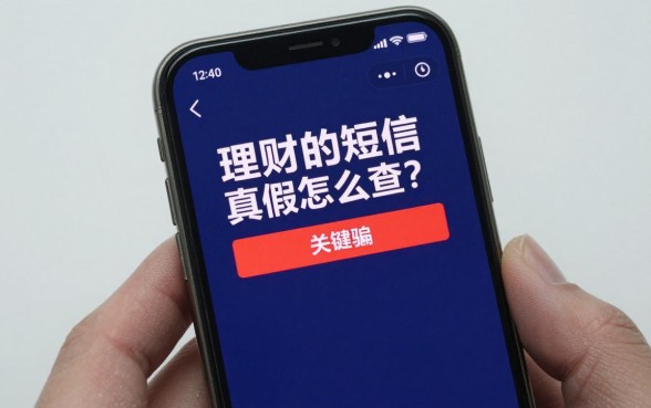 理财的短信真假怎么查？教你三招快速识别骗局