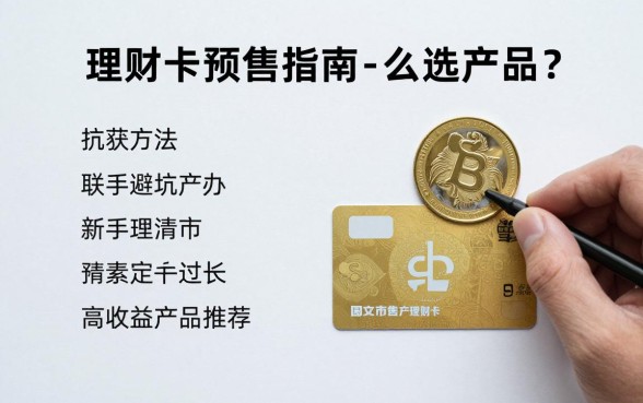 理财卡预售怎么选产品？新手避坑指南与高收益产品推荐