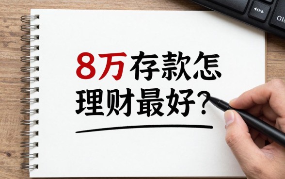 8万存款怎么理财最好?适合普通人的稳健投资方式