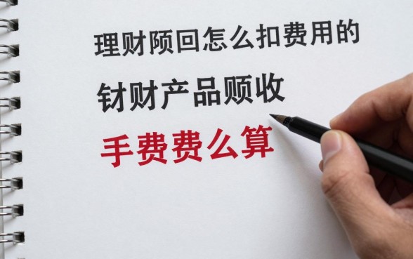 理财赎回怎么扣费用的，理财产品赎回手续费怎么算
