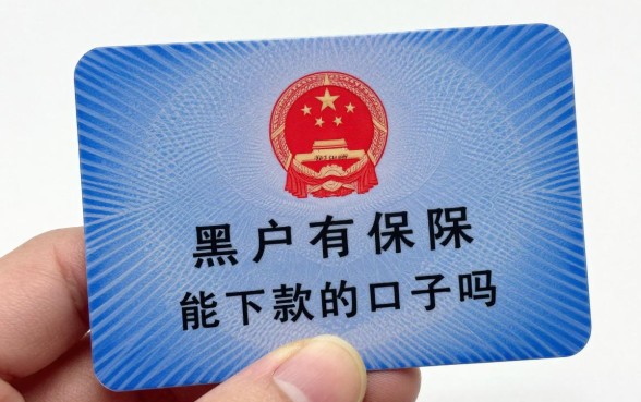 黑户有社保能下款的口子吗,征信黑户有社保哪里可以贷款