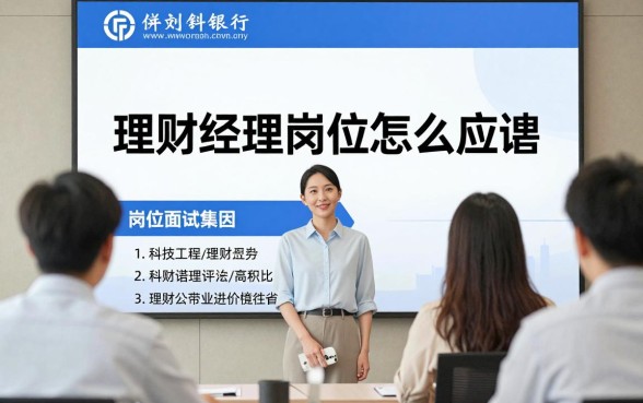 理财经理岗位怎么应聘?揭秘银行理财经理面试技巧