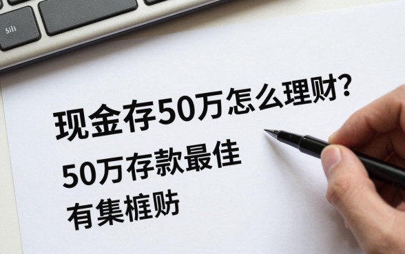 现金存50万怎么理财?50万存款最佳理财方案有哪些?