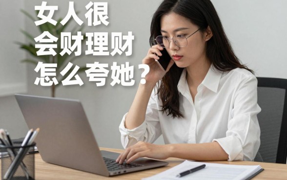 女人很会理财怎么夸她？夸赞理财高手的句子有哪些