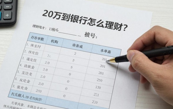 20万到银行怎么理财？银行经理推荐的大额存单技巧