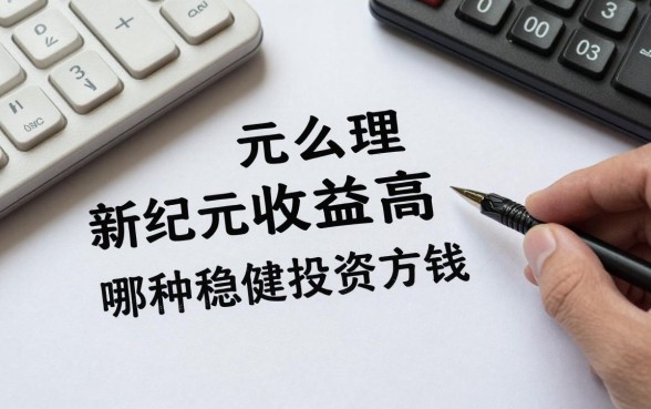 新纪元怎么理财收益高，哪种稳健投资方式赚钱多？
