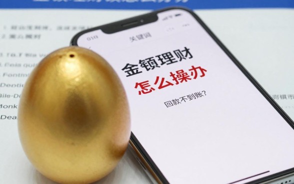 金蛋理财回款怎么操作?回款不到账怎么办