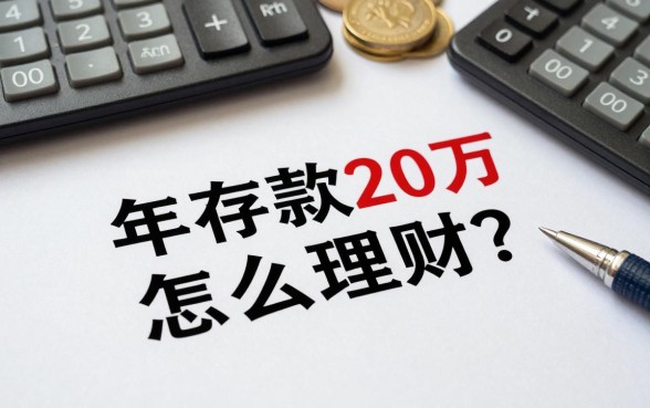 年存款20万怎么理财?存银行还是买理财产品好?