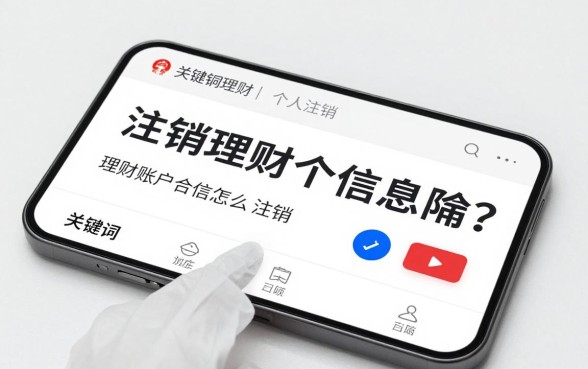 怎么注销理财个人信息?理财账户注销后个人信息怎么彻底清除