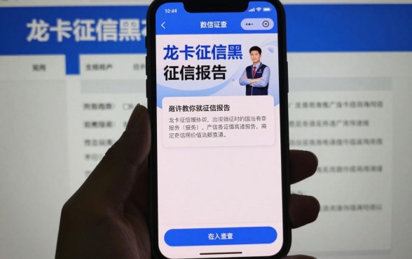 龙卡征信黑花了怎么查询？一分钟教你快速自查征信报告方法