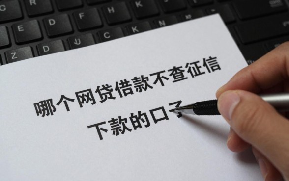 哪个网贷借款不查征信,有没有真正不看征信下款的口子