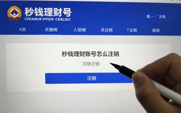 秒钱理财账号怎么注销？注销流程详细步骤解析