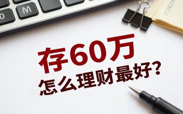 存60万怎么理财最好?稳健理财一年能赚多少钱