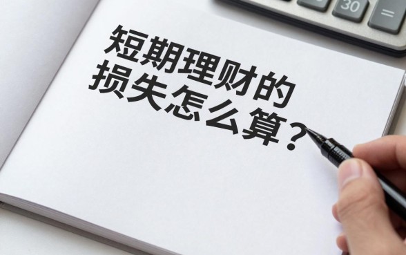 短期理财的损失怎么算？理财产品亏损如何计算