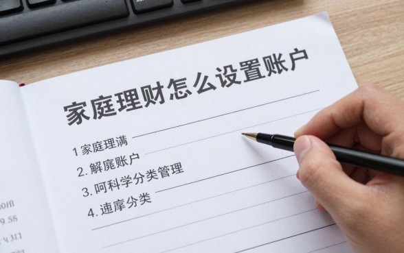 家庭理财怎么设置账户，家庭理财账户如何科学分类管理？