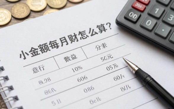 小金额每月理财怎么算？新手必看低门槛理财收益计算方法