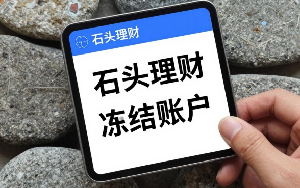 石头理财怎么冻结账户?账户资金被冻结如何解冻