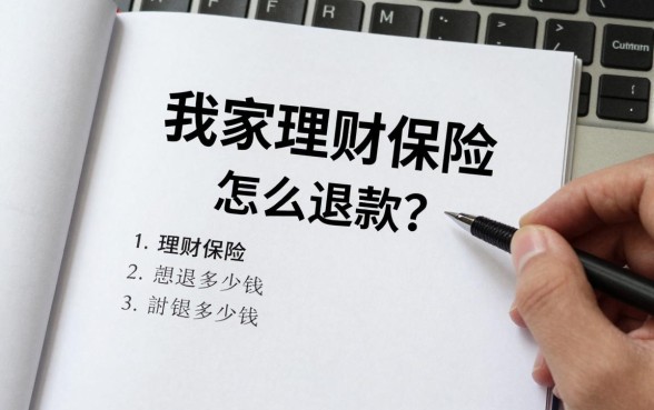 我家理财保险怎么退款?理财保险退保能退多少钱