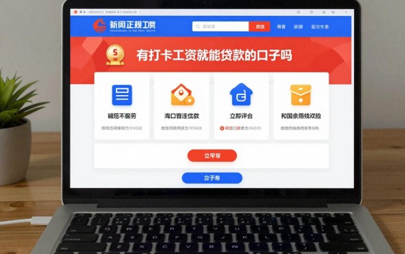有打卡工资就能贷款的口子吗，盘点2024年必下的正规平台