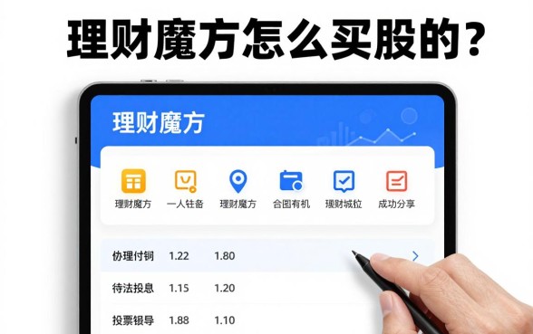 理财魔方怎么买股票的?理财魔方买股票详细步骤教程