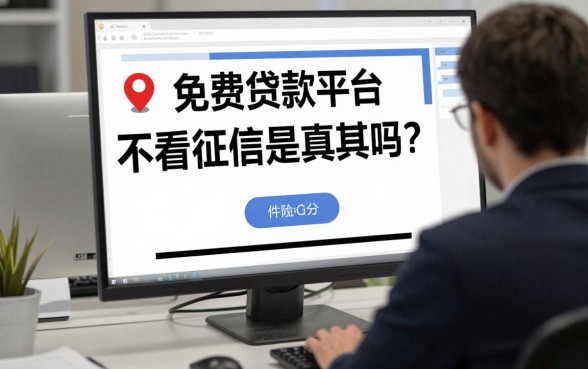 免费贷款平台不看征信是真的吗?哪里有正规借款口子
