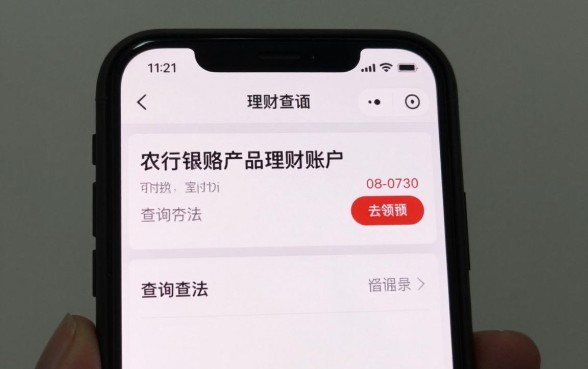 怎么查农行的理财账户,农行理财产品余额查询方法