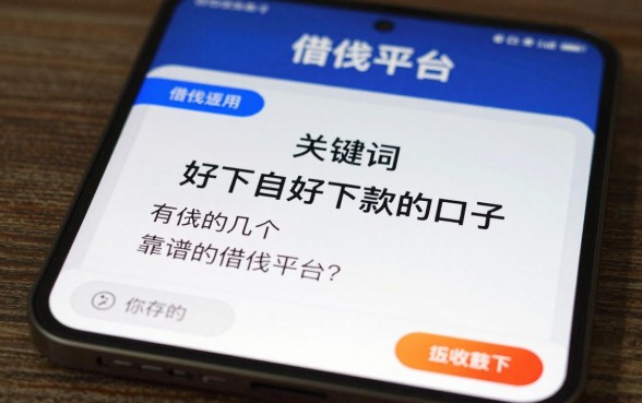 推荐几个好下款的口子，有哪些正规靠谱的借钱平台？
