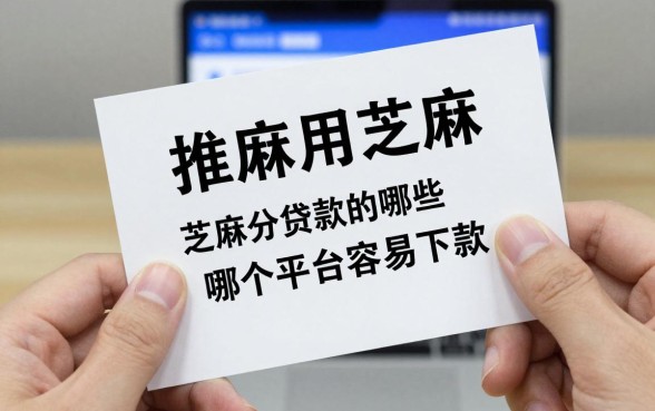 推荐用芝麻分就能贷款的有哪些,芝麻分贷款哪个平台容易下款
