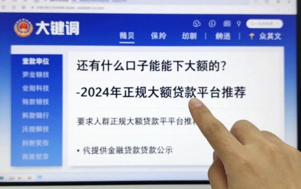 还有什么口子能下大额的？2024年正规大额贷款平台推荐