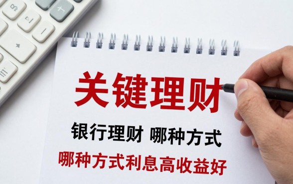 怎么往银行存钱理财呢，银行存款理财哪种方式利息高收益好