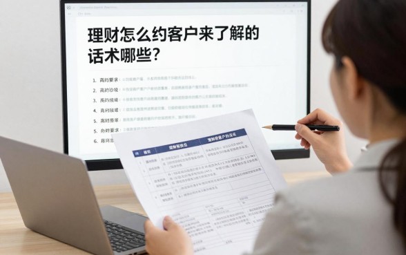 理财怎么约客户来了解,理财经理邀约客户的话术有哪些