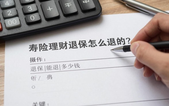寿险理财退保怎么退的？退保能退多少钱怎么操作