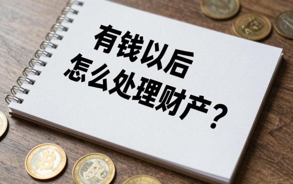 有钱以后怎么处理财产？有钱了如何理财才安全？