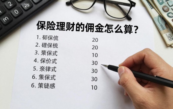 保险理财的佣金怎么算?揭秘保险理财佣金计算公式