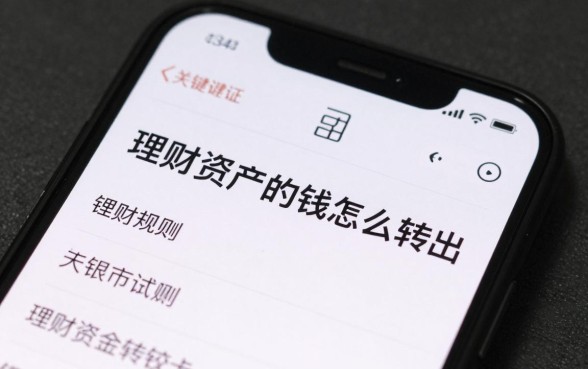 理财资产的钱怎么转出，理财资金转出到银行卡方法