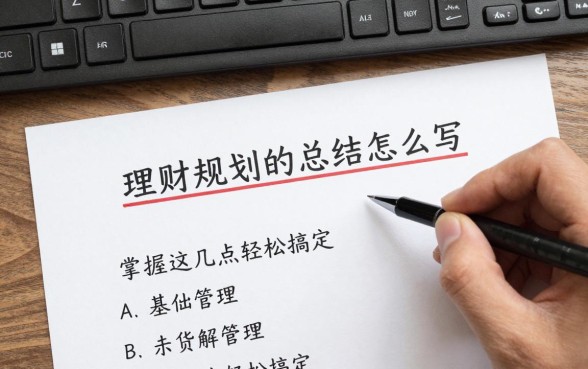理财规划的总结怎么写？掌握这几点轻松搞定