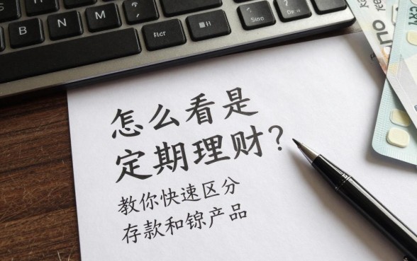 怎么看是定期还是理财？教你快速区分存款和理财产品