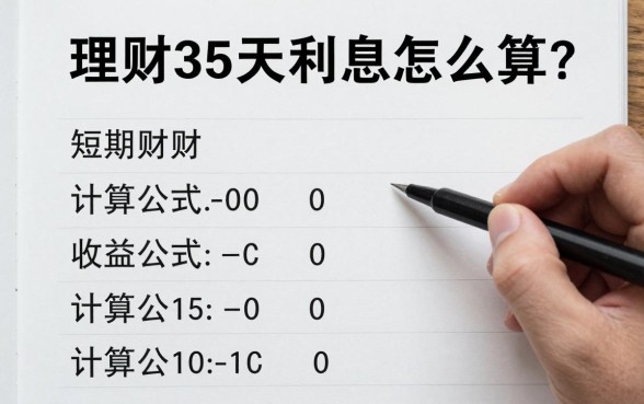 理财35天利息怎么算？短期理财收益计算公式详解