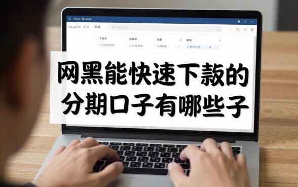 网黑能快速下款的分期口子有哪些？哪里有网黑必下的分期口子？