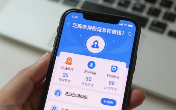 芝麻信用极低怎样借钱?哪里能借到钱的正规平台