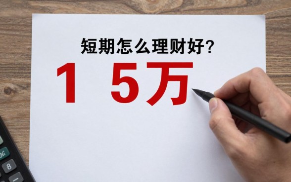 15万短期怎么理财好？适合短期理财的稳健方式有哪些