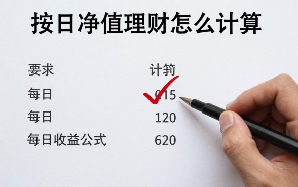 按日净值理财怎么计算,每日收益公式是什么