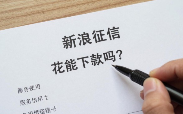 新浪征信花了能下款吗？征信花哪里可以借钱急用