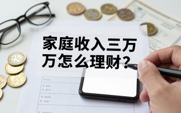 家庭收入三万怎么理财?如何合理规划实现财富增值
